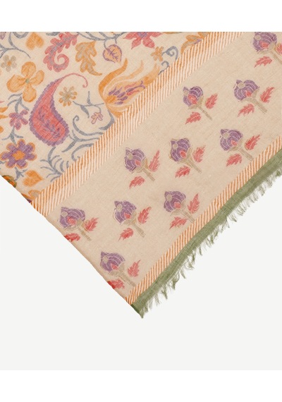 Yargıcı Karışık Desenli Şal 26yksl1096x 320 Çok Renkli