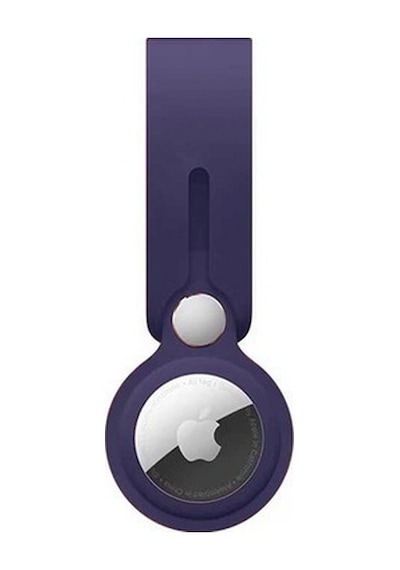 Ally Apple Uyumlu AirTag Için Asma Halkalı Anahtarlık Silikon Kılıf