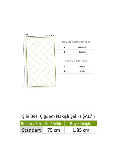 Eliş Şile Bezi Şile Bezi Çiğdem Nakışlı Şal Mor Mor - Mor