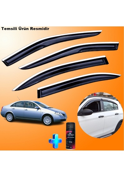 Nissan Primera Mügen Cam Rüzgarlığı Abs Nikelajlı Cam Rüzgarlığı 2003-2008 4 Lü + Ebrayn 150 Ml Koku