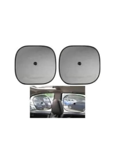 Autokit Oto Araç Araba Yan Cam Perdesi Vantuzlu Düz Üniversal 2li Set Fa1-650