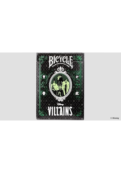 Bicycle Disney Villains Green Oyun Kağıdı İskambil Kartları