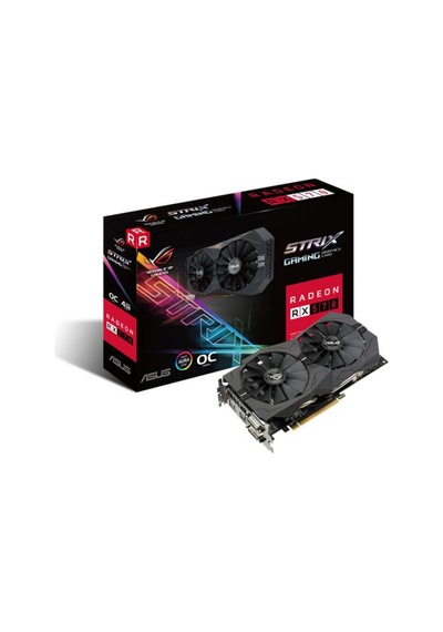 Asus AMD Radeon RX 570 OC ROG-STRIX-RX570-O4G-GAMING 4 GB 256 Bit GDDR5 Ekran Kartı