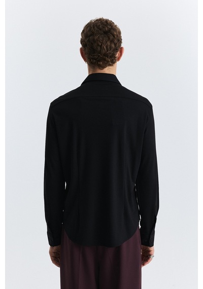 Antioch Comfort Slim Gömlek Siyah