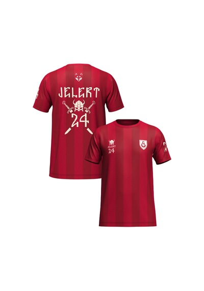 Gsstore Galatasaray Çocuk Jelert Design Fc T-shirt C241312 Kirmizi