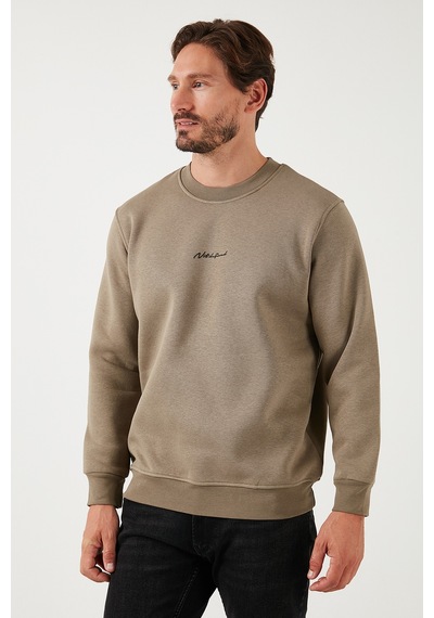 Buratti Erkek Sweat 59050121 Vizon Yeşili