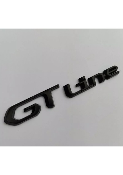 Gt Line Piano Black Çamurluk Yazısı 3m 3d Abs Renault Alpine