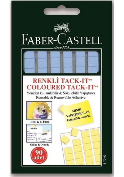 Faber Castell Tack-it Karışık Renk 50 Gr 187093