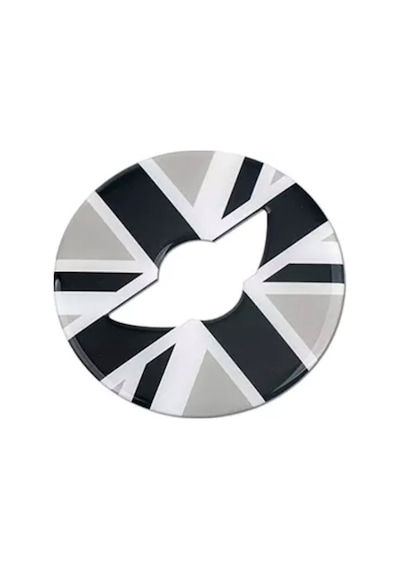 Mini Cooper Direksiyon Göbeği 3D Sticker R Serisi