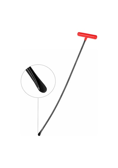 72 Cm 10 Mm Çap Levye Uçlu Kobra Boyasız Göçük Düzeltme Çubuk Seti, Pdr Çubuk - S13-02