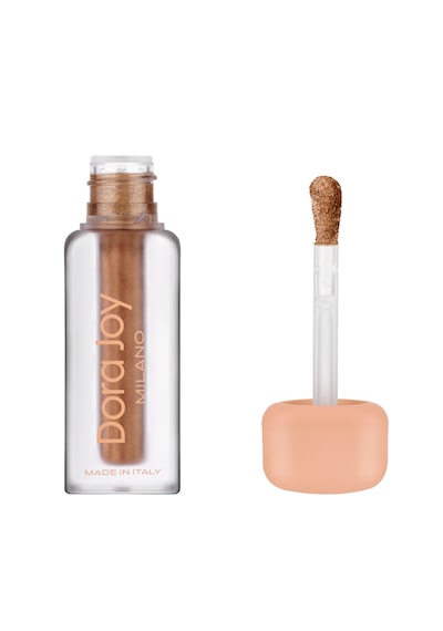 Likit Göz Far Sultry Brown 02 / 14 Saate Kadar Kalıcı Hızlı Kuruyan Islak Görünüm Ve İpeksi Bitiş Gliserin İçerikli Mousse Yapı / My Joy Liquid Eyeshadow Kahverengi