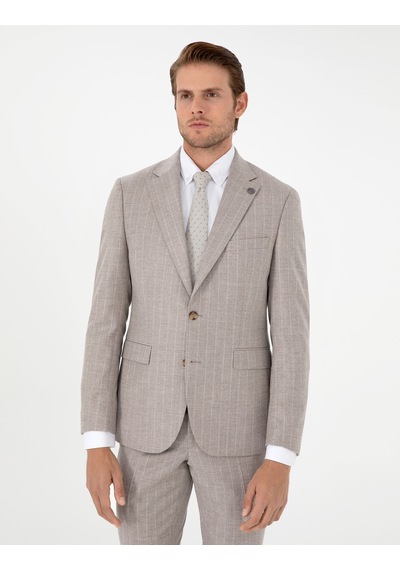 Pierre Cardin Erkek Bej Takım Elbise 50295308-vr011