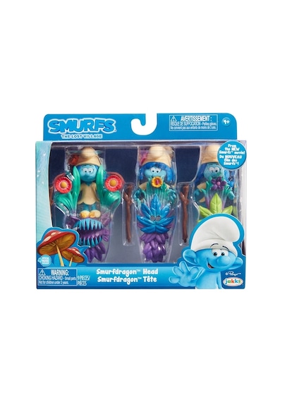 Şirinler Kayıp Köy Smurfstorm 3'lü Figür Set Model 2 Marvel