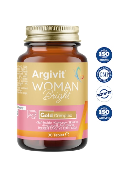 Argivit Woman Bright Tablet 30 Tablet 3'lü Paket