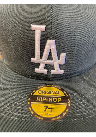 Hamze La Losangeles Nakışlı Hiphop Snapback Rapper Drip Şapka Cap Zümrüt Yeşili