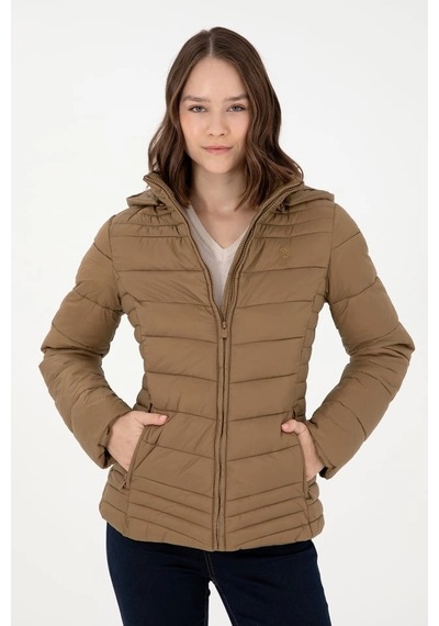 U.S. Polo Assn. Kadın Mont 1939746 Vr027haki