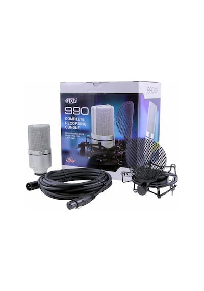 Mxl 990 Complete Bundle Vokal Enstrüman/Youtuber/Podcast Mikrofon