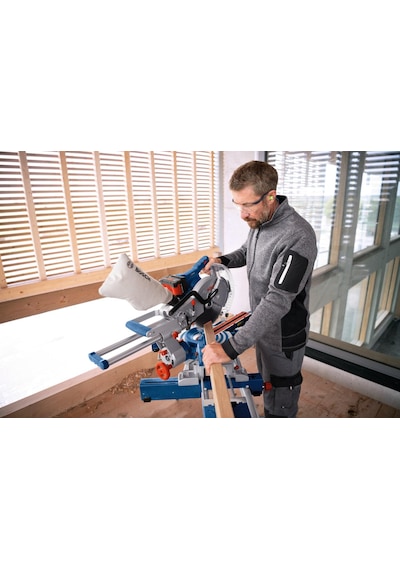 Bosch GCM 18V-254 D 1x8 Ah Procore 18v+ Akülü Gönye Kesme Bez Çantalı