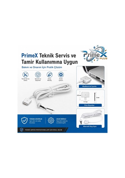 Primex Px-mac2 Magsafe 2 Güç Adaptörü Kablosu, Apple Apple Uyumlu MacBook A142