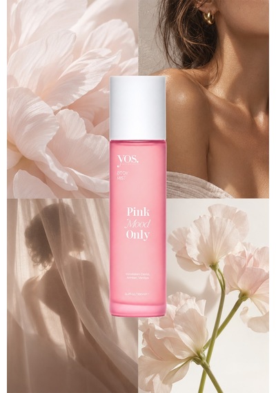 Yos. Pink Mood Only Body Mist 100 Ml Hindistan Cevizi, Amber & Vanilya Kokulu Vücut Spreyi