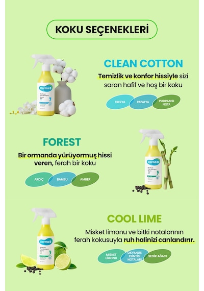 Kötü Koku Karşıtı, Nemlendirici Ve Serinletici Ayak Şampuanı Derma:b Deofresh Foot Shampoo Lime