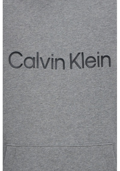 Calvin Klein Ls Eu Std Logo 350te, P7e Erkek Gri Sweatshirt
