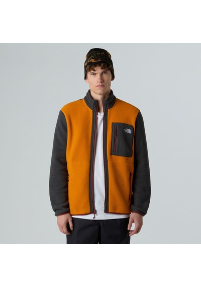 The North Face Erkek Yumıorı Full Zıp Polar Nf0a883reod1 Turuncu