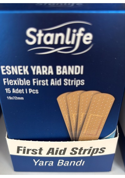 Stanlıfe Esnek Yara Bandı 15li 19 72