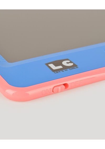 10 İnch Şeffaf Lcd Dijital 4 Adet Çizim Kartlı Tablet-mavi Mavi