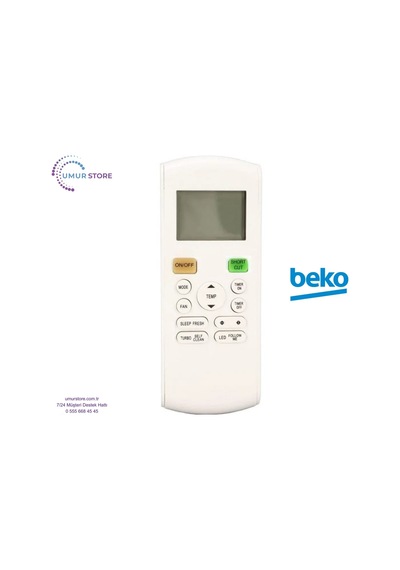 Beko Rg10b L Bgef Uyumlu Klima Kumandası