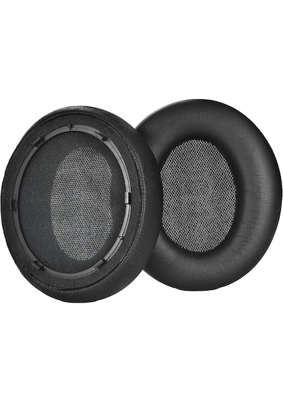 Anker Soundcore Space Q45 İle Uyumlu Kulaklık Pedi Yastık Kulaklık Süngeri Yastığı Ped Suni Deri Earpad Köpük Yalıtım Kapak Siyah