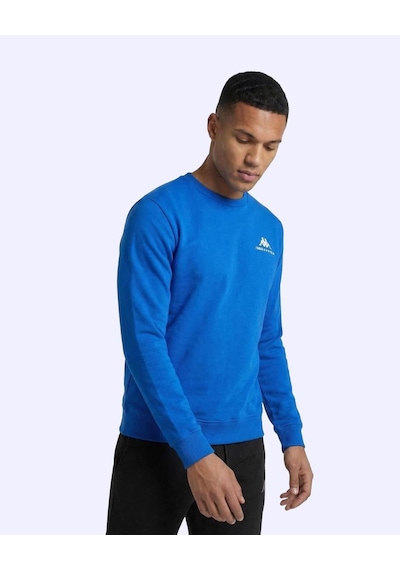 Kappa Talie Crewneck Erkek Mavi Regular Sweatshirt