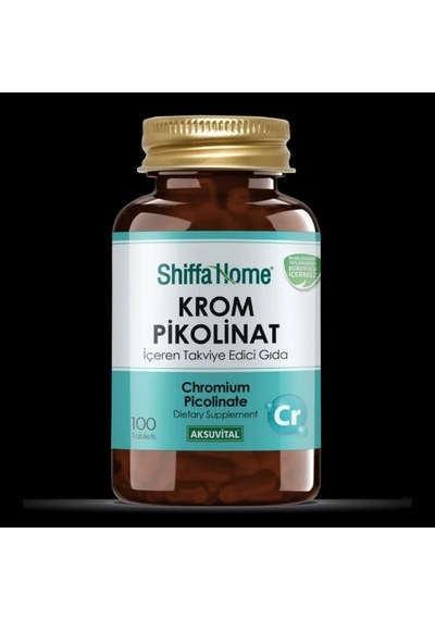 Shiffa Home Krom Pikolinat 100 Tablet X2 Set İndirimli