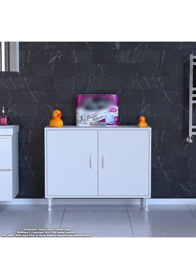 Eliusta Nirat 100 Cm 4 Bölmeli Beyaz Banyo Mutfak Dolabı 3 Raflı Kapaklı Çok Amaçlı Dolap 100x75x32,5 Cm Beyaz Eliusta Nirat 100 Cm 4 Bölmeli Beyaz Banyo Mutfak Dolabı 3 Raflı Kapaklı Çok Amaçlı Dolap 100x75x32,5 Cm Beyaz