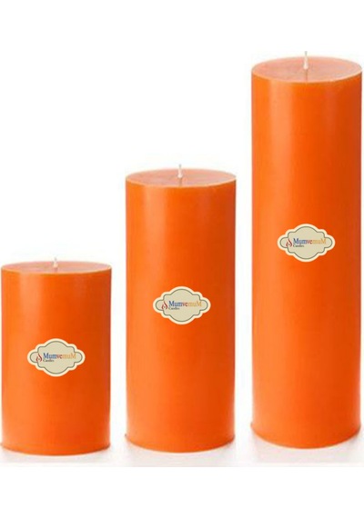 Big Set Mum Çap 7 Cm Turuncu Turuncu