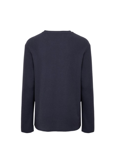 Mavi Basic Lacivert Erkek Uzun Kollu T-shirt M065755-70759