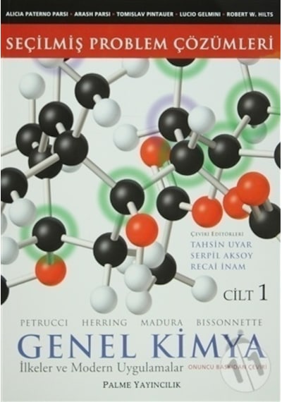Genel Kimya 1.Cilt Problem Çözümleri Palme Yayınevi