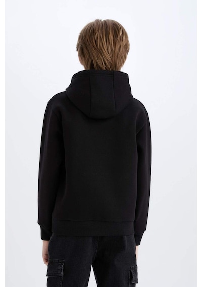 DeFacto Erkek Çocuk Marvel Avengers Kapüşonlu Kalın Sweatshirt D6736A824WNBK81