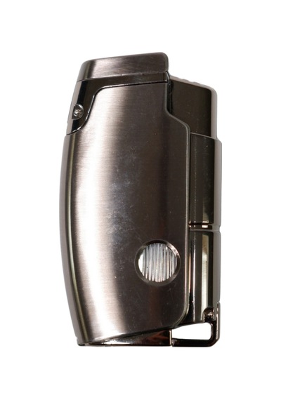 Parmida Çift Torch Pürmüz Gunmetal Puro Çakmağı - Tr9047
