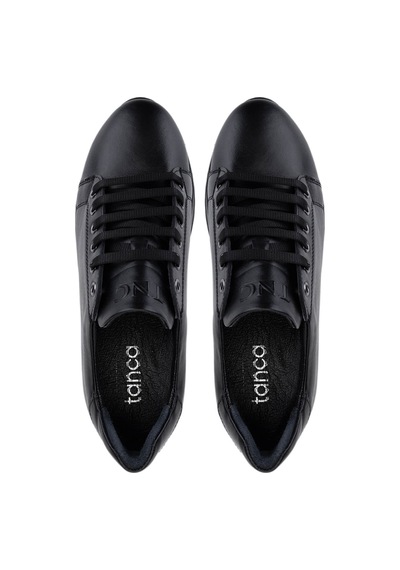 Tamer Tanca Kadın Siyah Hakiki Deri Sneakers & Spor Ayakkabı 322 2514502 Bn Ayk Sk25-26 Sıyah Dr Siyah