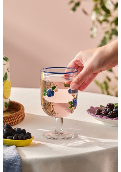 Karaca Blueberry Kadeh 390 ml Mor
