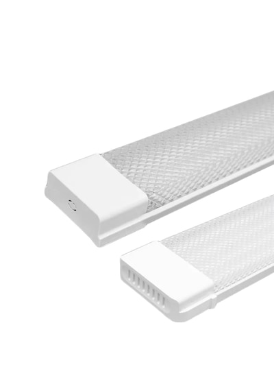 4 Adet 100 Watt 120 Cm Kristal Beyaz Led Bant Armatür Beyaz Işık Beyaz