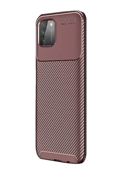 Xiaomi Poco M3 Kılıf Negro Karbon Dizaynfull Ekran Koruyucu  (510539161)