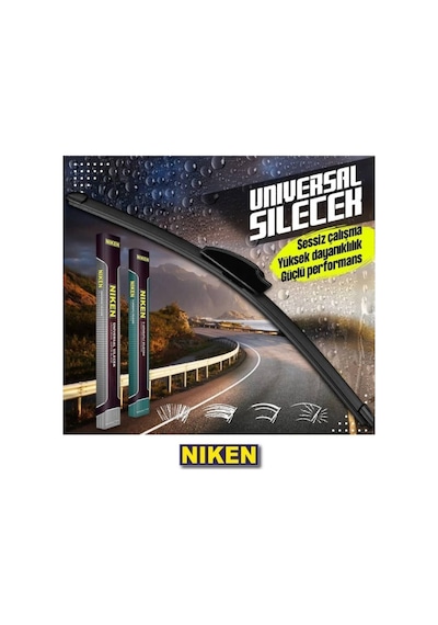 Niken Yeni Seri Honda Cr-v Muz Silecek Takımı 2002-2006 Muz Tip Silecek Aparatlı