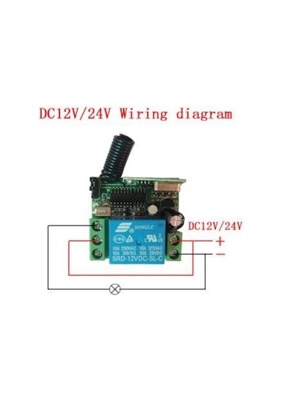 433 Mhz Rf Uzaktan Kumanda 10a Rf Alıcı Verici Transmitter Receiv