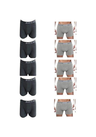 Baytaş 10'Lu Paket Pamuklu Erkek Boxer 001