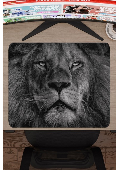 Aslan Kaymaz Dikişli Kauçuk Oyuncu Mousepad V4 - 48x40 Xl Gaming Mouse Pad Fare Altlığı