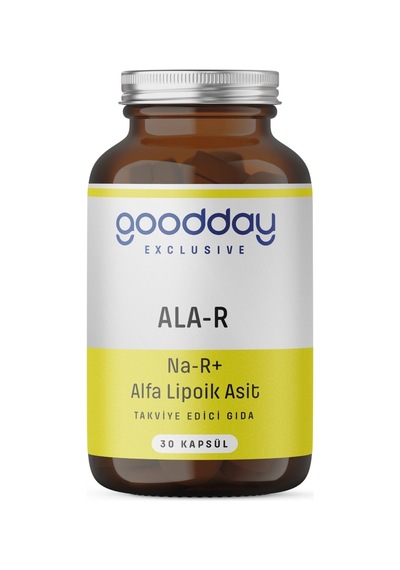 Goodday Ala-r Na-r-alfa Lipoik Asit 250 Mg 30 Kapsül Alfa Lipoik Asit İçeren Takviye Edici Gıda