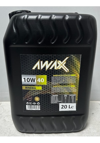 Awax 10W-40 Motor Yağı 20 L