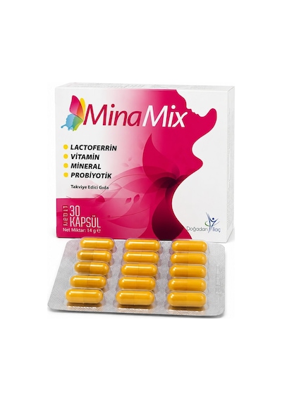 Lactoferrin Vitamin Mineral Probiyotik İçeren Takviye Edici Gıda